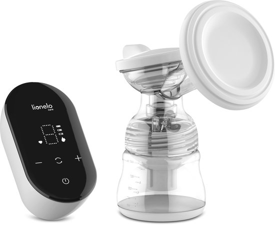 Lionelo Fidi GO - Borstkolf - 9 zuigkrachten en 5 massage niveaus - Zeer stille werking - Rijke set accesoires (USB-kabel, netstroom en batterij)