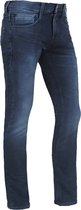Mustang - Heren Jeans - Lengte 34 - Tapered fit - Stretch - Oregon - Midnight Blue