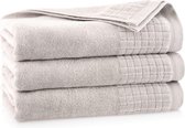 Pure4u Paulo Antibacterieel Hotel Handdoek - Taupe - 4 stuks - 50x100 cm – 100%  Egyptisch katoen