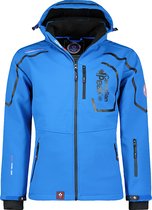 Softshell Jas Heren Waterdicht Canadian Peak Kobalt Blauw - XL