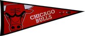 USArticlesEU - Chicago Bulls - NBA - Vaantje - Basketball - Sportvaantje - Pennant - Wimpel - Vlag - Michael Jordan - Zwart/Rood - 31 x 72 cm tweedehands  Nederland