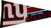 USArticlesEU - New York Giants  - NFL - Vaantje - Wimpel - Vlag  - American Football - Sportvaantje - Pennant - Blauw/Wit - 31 x 72 cm