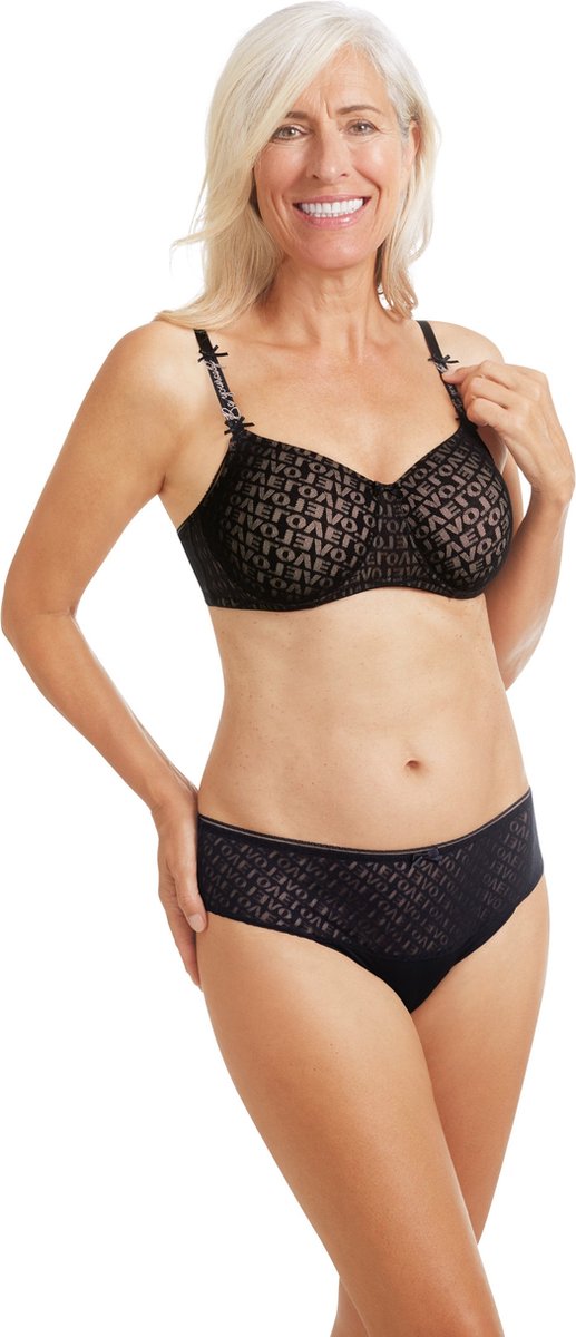 Amoena BeYourself SBP Prothese Bh BeYourself SBPZwart - maat EU 75C / FR