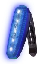Led Clip Light USB | BEE SAFE -Blue- | hardloop verlichting | sportarmband