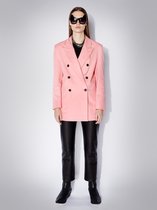 zoe karssen - dames -  mae - oversized blazer met dubbele rij knopen -  kauwgom - xs