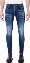 My Brand Black Blue Spots Denim Jeans - 29