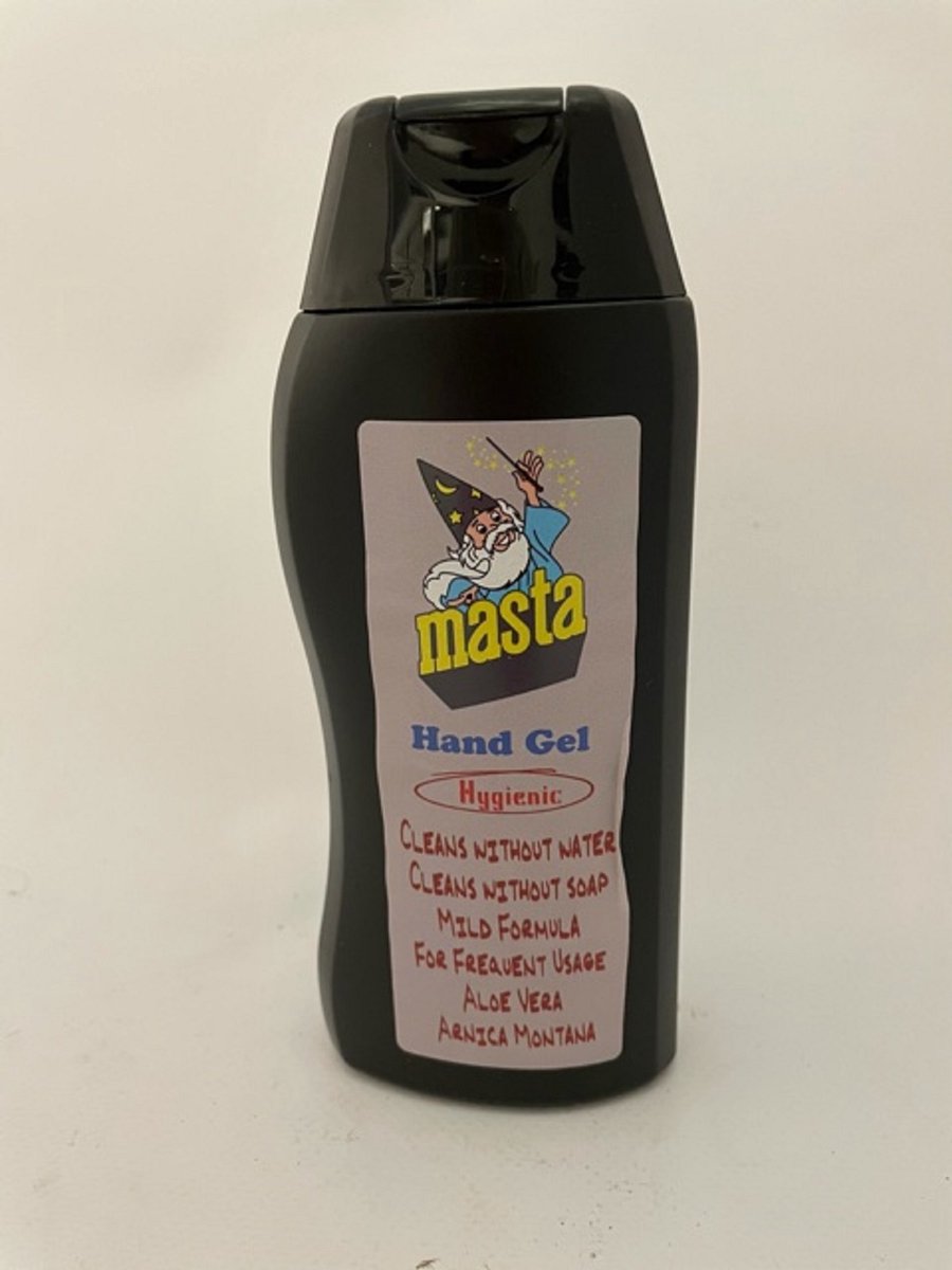 Masta Hand Gel Hygienic - Reinigen handen zonder water - 250 ml