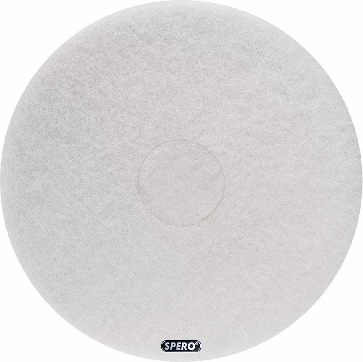 16 inch - witte dikke vloerpads (406mm) 5 stuks Reinigingspads -  Boen pads