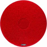 16 inch - rode dikke vloerpads (406) 5 stuks Reinigingspads / Pads / Boenpads