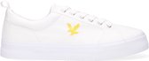 Lyle & Scott Aurea Lage sneakers - Heren - Wit - Maat 41