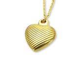 Montebello Ketting Bodina Gold - 316L Staal - Hart - 18x21mm - 45cm