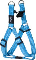 Rogz For Dogs Nitelife Step-In Hondentuig - 11 mm x 27-38 cm - Turquoise