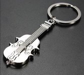 Akyol - viool Sleutelhanger - Viool - de echte viool liefhebber - viool - sleutelhanger - muziek - muzieknoot - 2 x 2 CM
