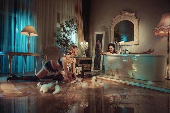Drama queens - Fotokunst op Plexiglas - Incl. blind ophangsysteem en 5 jaar garantie