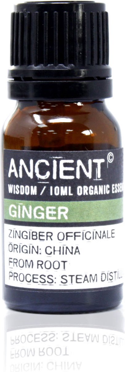 Biologische Etherische Olie Gember - 10ml - Essentiële Oliën Aromatherapie