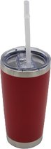 Thermobeker to go 590ml kleur Rood