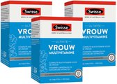 3x Swisse Multivitamine Vrouw 30 tabletten