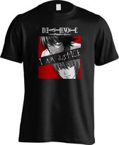 Death Note - I Am Justice - T-Shirt Black-M