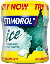 Stimorol | Ice Intense Mint | Bottle | 6 x 80 gram