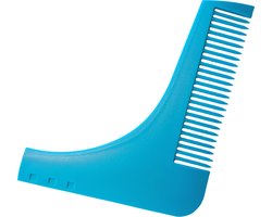 NoXx Baardkam - Baard Shaper voor Trimmen en Scheren - Blauw