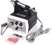 Kads® Professionele elektrische nagelfrees - Met 6 opzetstukken - Pedicure & manicure - 30000 RPM - Elektrische nagelvijl - 35W - Nagelboor - 13 x 13 x 8cm