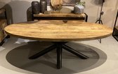 Eettafel ovaal - mango hout - 240 cm