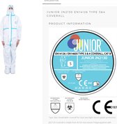 Belux Surgical / Overall wegwerp wit XL / Category III / PPE  / Notified body : Aitex (spain )
