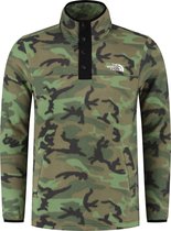 The North Face Homesafe Fleece Sweater  Outdoortrui - Maat M  - Mannen - groen - bruin - grijs - zwart