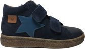 naturino mt 34 hoge lederen 2 velcro's blauwe ster sneakers Albus Star navy