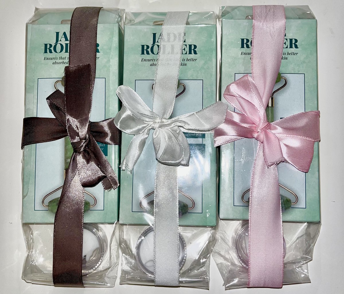 Jade Roller cadeau set + crème - kerstcadeau - feestartikelen - verjaardagtip - gelegenheid- jade roller - beauty