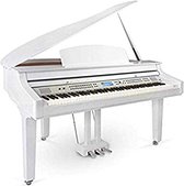 Digitale Piano - Mini Vleugel - Digitale Vleugel - Piano 88 toetsen - Medeli Grand510 Wit