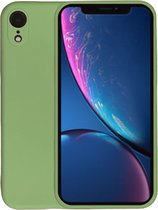 Smartphonica iPhone X/Xs siliconen hoesje - Groen / Back Cover