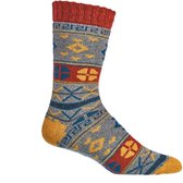 "Hygge" sokken met wol - Warme sokken - Unisex - 2 paar - Maat 43/46