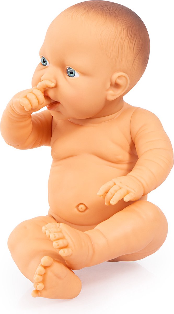 Bayer Design - Babypop Newborn Baby 42 cm - Jongen — afbeelding 6