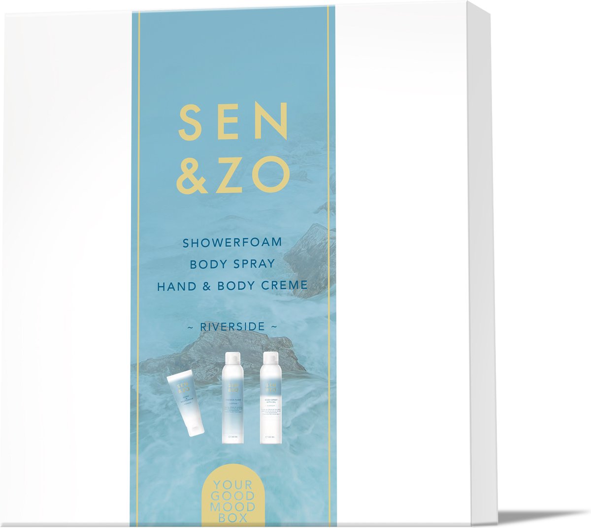 Goedkoopste Cadeaubox Bodyspray, Handlotion & Showerfoam Riverside