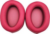 Oorkussens Geschikt Voor Sony WH-H900N / MDR-100ABN - 2 Stuks - Vervangende Koptelefoon Earpads - Oorkussens Met Noise Cancelling - Zacht Memory Foam - Eiwitleer - Roze