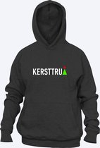 Kersttrui | Hoodie Sweater | Kerstboom | maat 164 (14-15 jaar)