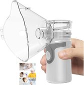 Lupio Mini Handbediend Draagbare  Automatische schoonmaak Inhale Vernevelaar - Mesh Verstuiver - Stille Inhalator - Vernevelaar - Inhalator voor Kinderen