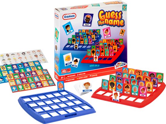Grafix | Guess the Name - bordspel - Raad de Naam | bordspel voor kinderen & volwassenen