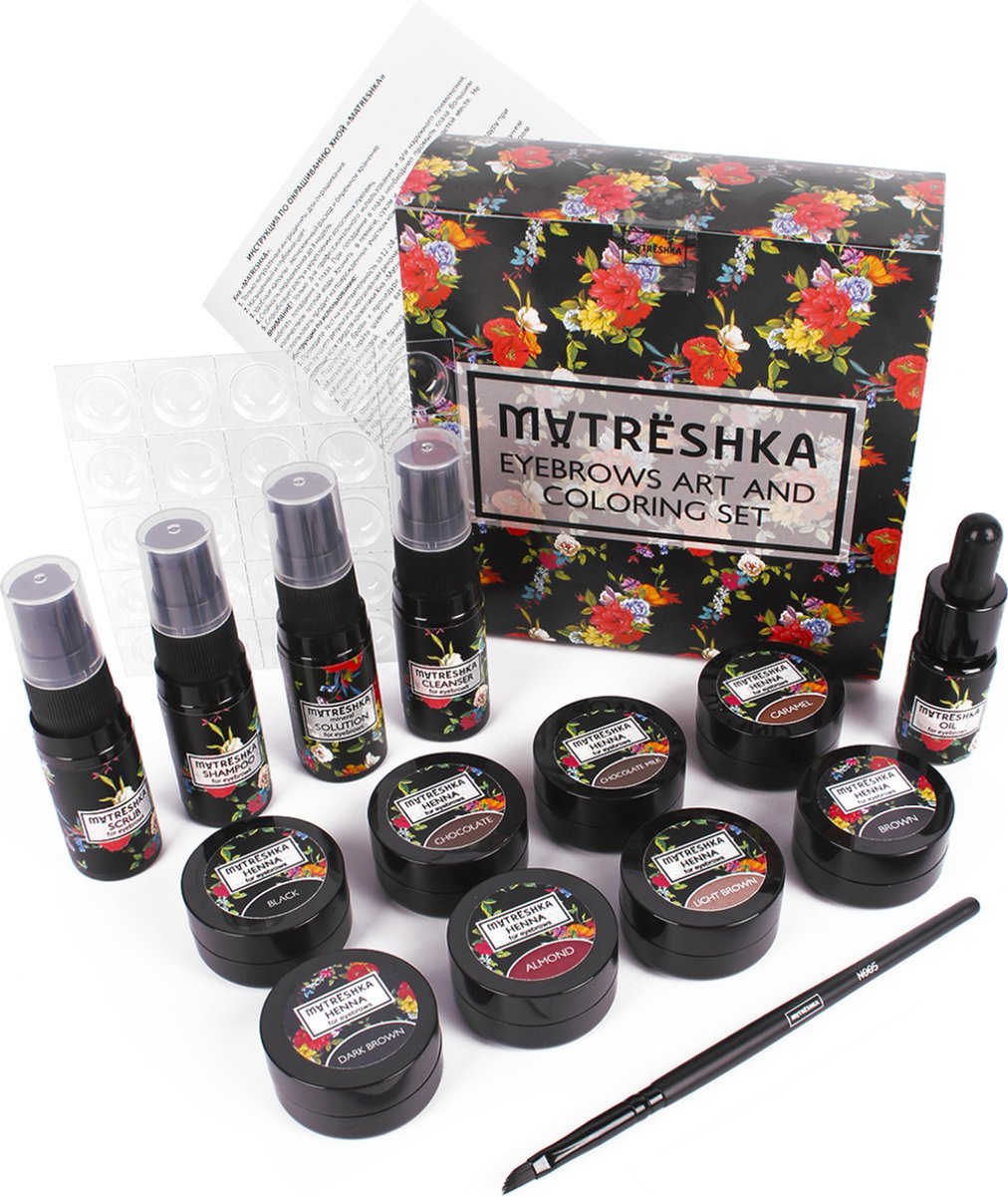Matreshka - Brow Henna - complete pakket
