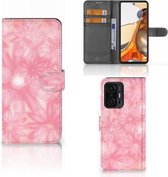 Telefoonhoesje Xiaomi 11T | 11T Pro Wallet Book Case Spring Flowers