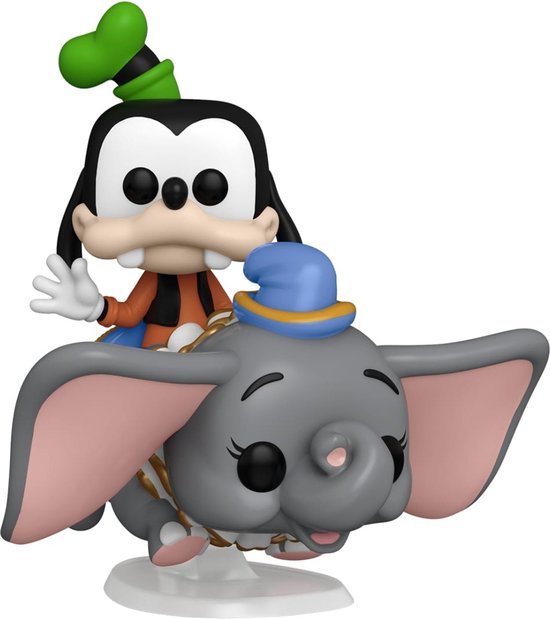 Pop! Disney: Disney World 50th Anniversary - Rides Super Deluxe - Goofy at the Dumbo Attraction