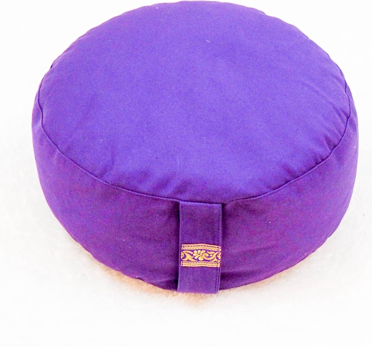 Meditatiekussen - Yogi & Yogini - Biologisch Katoen - Verstelbaar - Violet