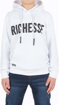 Richesse Brand Hoodie - Hoodie - JR - Maat 128 - White