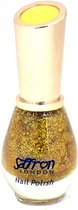 Saffron nagellak - 64 Gold glitter