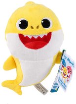 Baby Shark pluche knuffel geel karakter baby 20 cm - Kinder speelgoed dieren