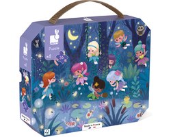 foto van Puzzel Elfjes en Waterlelies