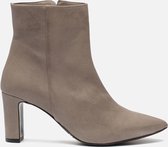 Linea Zeta Enkellaarsjes taupe - Maat 37
