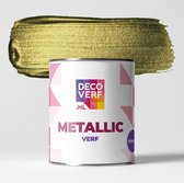 Decoverf metallic verf goud, 750ml