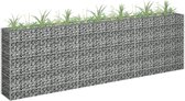 vidaXL Gabion plantenbak verhoogd 270x30x90 cm gegalvaniseerd staal